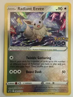 Radiant Eevee SWSH230 SWSH: Sword & Shield Promo Cards Holo - Image 1