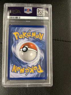 PSA 9 ASH'S PIKACHU SM108 BLACK STAR PROMO SUN & MOON POKEMON CARD MINT - Image 2