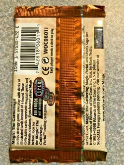 MTG - Factory sealed English Urza's Saga booster pack - Image 2