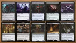 MTG Set 10 Vampires *NM* Commander LOT Magic the Gathering EDH Vampire Group - Image 1
