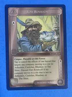 Middle Earth CCG 1995 - TOM BOMBADIL - Image 1