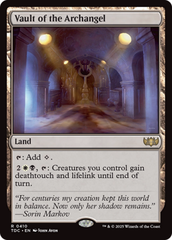 Vault of the Archangel #410 | NM | Tarkir Dragonstorm Commander TDC Magic MTG - Image 1