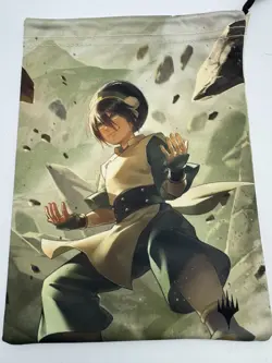 Magic the Gathering Avatar The Last Airbender Toph Themed Dice Bag - Image 1