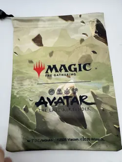 Magic the Gathering Avatar The Last Airbender Toph Themed Dice Bag - Image 2