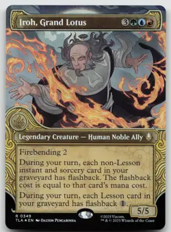 Iroh, Grand Lotus (Showcase) R Foil Avatar: The Last Airbender 349 NM - Image 1