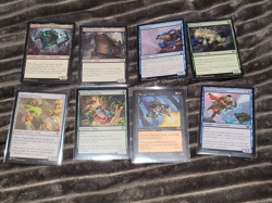 MTG Frog x8 Leapfrog/Poison Dart Frog/Morgue Toad/Papercraft Decoy - Image 1