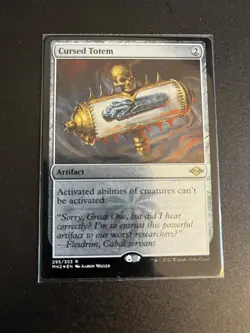 Cursed Totem - Etched FOIL - Modern Horizons 2 - NM - MTG - Image 1