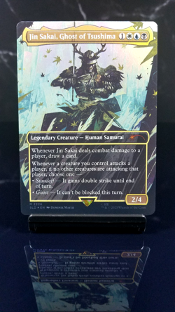 Jin Sakai, Ghost of Tsushima Foil x1 # - MTG Playstation - Secret Lair SLD - Image 1