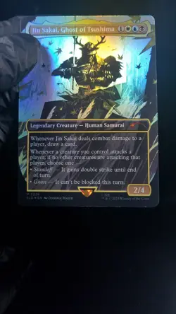 Jin Sakai, Ghost of Tsushima Foil x1 # - MTG Playstation - Secret Lair SLD - Image 3