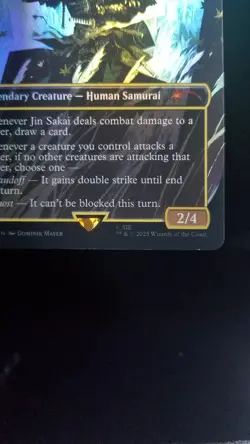 Jin Sakai, Ghost of Tsushima Foil x1 # - MTG Playstation - Secret Lair SLD - Image 4