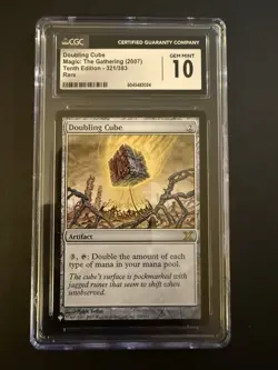Magic The Gathering - Doubling Cube Tenth Edition CGC 10 - Image 1