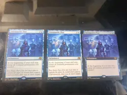 MTG Unstoppable Plan X3 1 (Extended Art) 3 Reg | NM | Aetherdrift (DFT) - Image 1