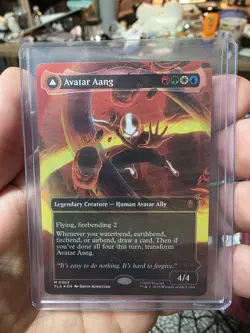 Avatar Aang (Raised Foil) Avatar: The Last Airbender Foil - Image 1