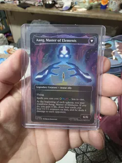 Avatar Aang (Raised Foil) Avatar: The Last Airbender Foil - Image 2