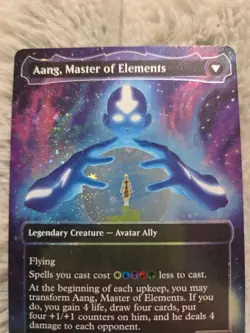 Avatar Aang (Raised Foil) Avatar: The Last Airbender Foil - Image 4