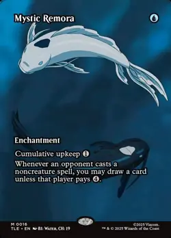Mystic Remora - Borderless - Avatar - TLE MTG - Image 1
