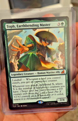 1x Toph, Earthbending Master, Non-Foil, Avatar Eternal Legal, Magic MTG NM - Image 1