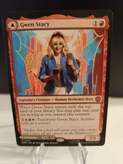 MTG: Gwen Stacy Marvel's Spider-Man M 78 NM - Image 1