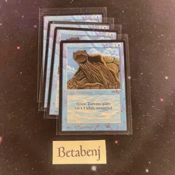 1x MTG Arabian Nights Giant Tortoise (Light Version) from Estate Collection - Image 1