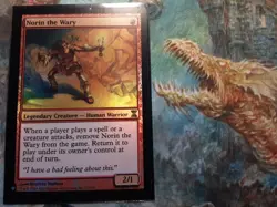 Norin the Wary The List Reprints Foil (PANGOLIN MTG) NM small print dot See Pics - Image 1