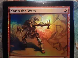 Norin the Wary The List Reprints Foil (PANGOLIN MTG) NM small print dot See Pics - Image 2