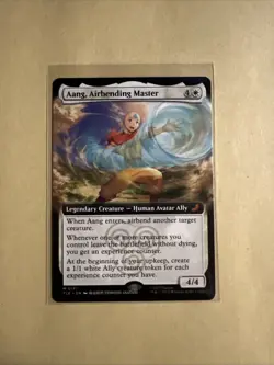 MTG Aang, Airbending Master TLE 0171 M NM Regular Extended Art - Image 1