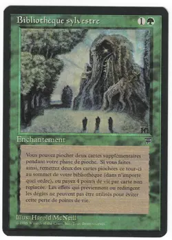►Magic-Style◄ MTG - Sylvan Library - French Renaissance FBB - NM - Image 1
