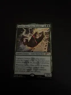 Spider-Man, Miles Morales Marvel's Spider-Man: Eternal-Legal Foil Promo - Image 1