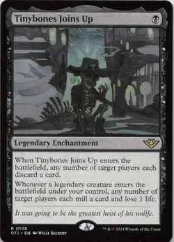 Tinybones Joins Up R Outlaws of Thunder Junction 108 LP-NM MTG - Image 1