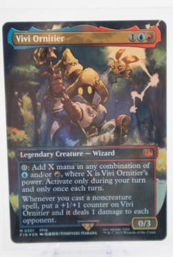 Vivi Ornitier Borderless Foil #321 Magic the Gathering Final Fantasy BGS 9.5 - Image 3