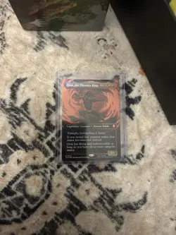 MTG Avatar *FOIL* BORDERLESS M Ozai, the Phoenix King #0335 High Quality Card! - Image 3