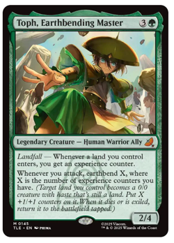 Toph, Earthbending Master Avatar MTG - Image 1
