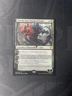 Tevesh Szat, Doom of Fools Commander Legends Magic The Gathering 153/361 NM - Image 1