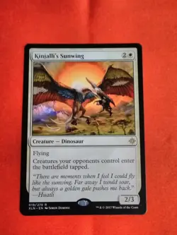Kinjalli's Sunwing - Ixalan #019/279 MTG Magic The Gathering Rare Unplayed Mint+ - Image 1