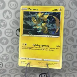 Zeraora - 61/185 - Cosmos Holo Rare - Pokemon Vivid Voltage - NM - Image 2