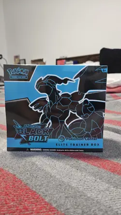 Black Bolt Pokemon Center Elite Trainer Box ETB (Exclusive) New & Sealed - Image 1