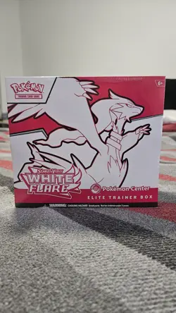 Pokemon TCG White Flare Pokemon Center Elite Trainer Box ETB SEALED - Image 1
