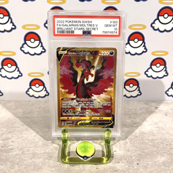 Galarian Moltres V 183/172 Gold Secret Rare Brilliant Stars Pokemon - PSA 10 GEM - Image 1