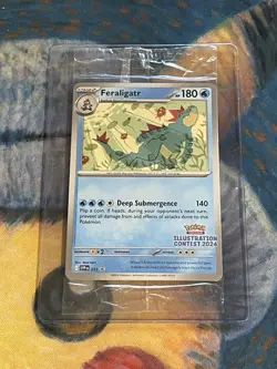 SEALED Pokemon TCG Illustration Contest 2024 STAMPED PROMOS 213 214 215 Pikachu - Image 1