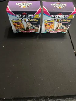 Pokemon TCG Mystery Power Box 2 ct. Lot Factory Sealed 5 Booster Packs - Image 1