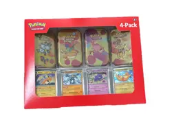Pokemon TCG Scarlet & Violet 151 Mini Tin 4-Pack Sam's Club Sealed - Lot of 2 - Image 2