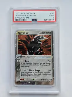 Pokemon Aggron Ex Holo - 95/100 PSA 9 - Image 1