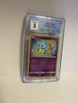 Pokemon Shining Mew 40/73 Shining Legends Holo CGC 8 PSA - Image 2