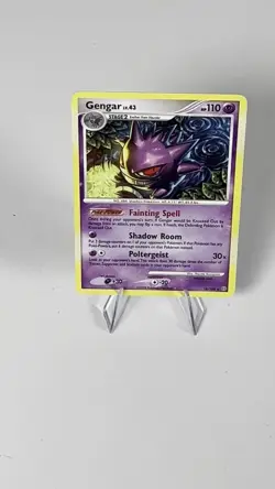 CCG Pokemon Gengar 18/100 Stormfront Regular 2008 HP 110 stage 2 No.094 - Image 2