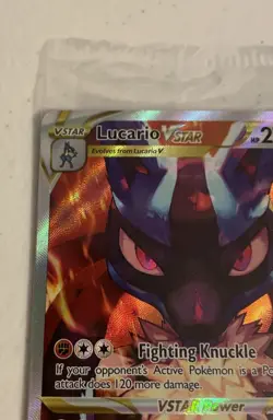 Lucario Vstar 2023 Crown Zenith Sealed Black Star Promo SWSH291 Pokemon - Image 2