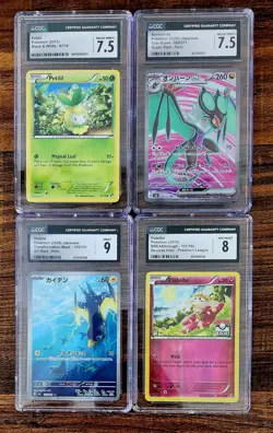 Pokemon Graded Slab Lot - CGC GRADE / 2011 / 2015 / 2023 / 2024 HOLO - Image 1