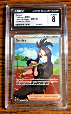 Dendra Full Art Ultra Rare #250 - CGC NM/MINT 8 - Paldea Evolved - Pokemon TCG - Image 1