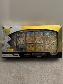 Pokemon Celebrations 25th Anniversary Pikachu V-union Premium Playmat Collection - Image 1