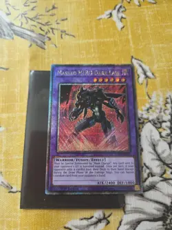 Yu-Gi-Oh Masked Hero Dark Law RA01-EN025 Quarter Century 1st Edition - Image 2