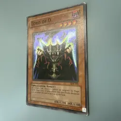 Vintage Yu-Gi-Oh! Lord of D. (SDK-041, Super Rare, Unlimited) 2002 - Image 2